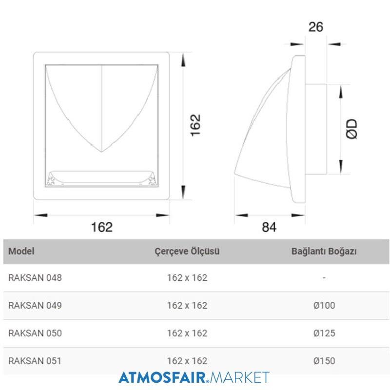 Raksan 048 Smart Kepli Panjur
