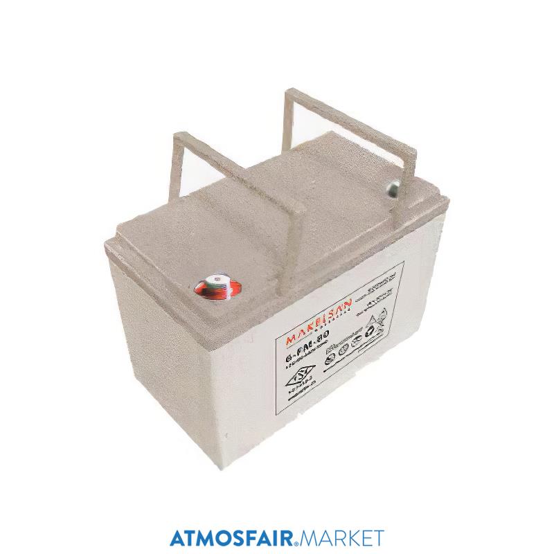 Makelsan 12V 80AH Bakımsız Kuru Akü TSE Belgeli