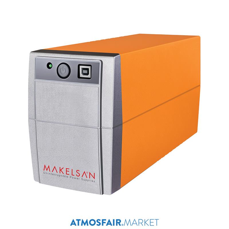 Makelsan 650VA Kesintisiz Güç Kaynağı (1x12V/7Ah) + USB