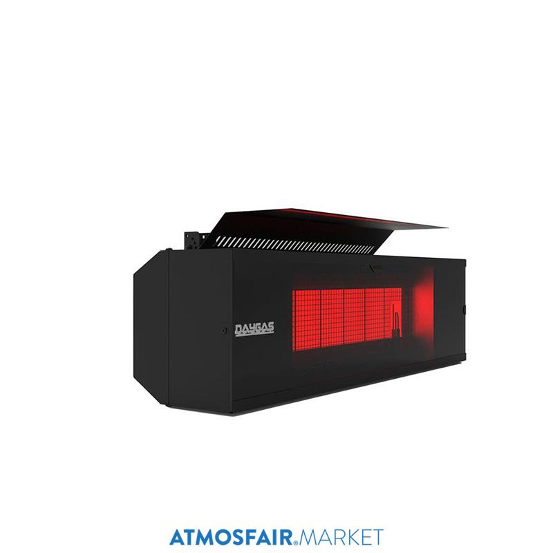 Daygas DSR 9 LCD Seramik Radyant 2 Kademeli 9 kW Gazlı Isıtıcı