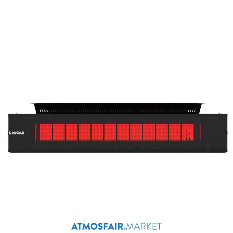 Daygas DSR 25 LCD Seramik Radyant 2 Kademeli 25 kW Gazlı Isıtıcı