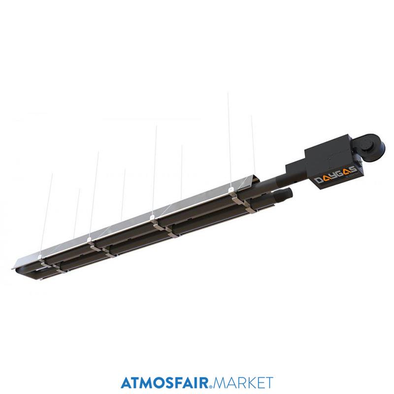 Daygas Radıum U Tipi 60 Borulu 5 Kademeli 13.2m 60 kW 13.2m