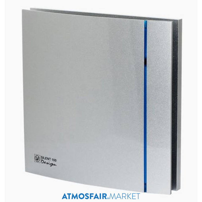 Soler Palau Silent - 100 CHZ Silver Design Sessiz Banyo Fanı