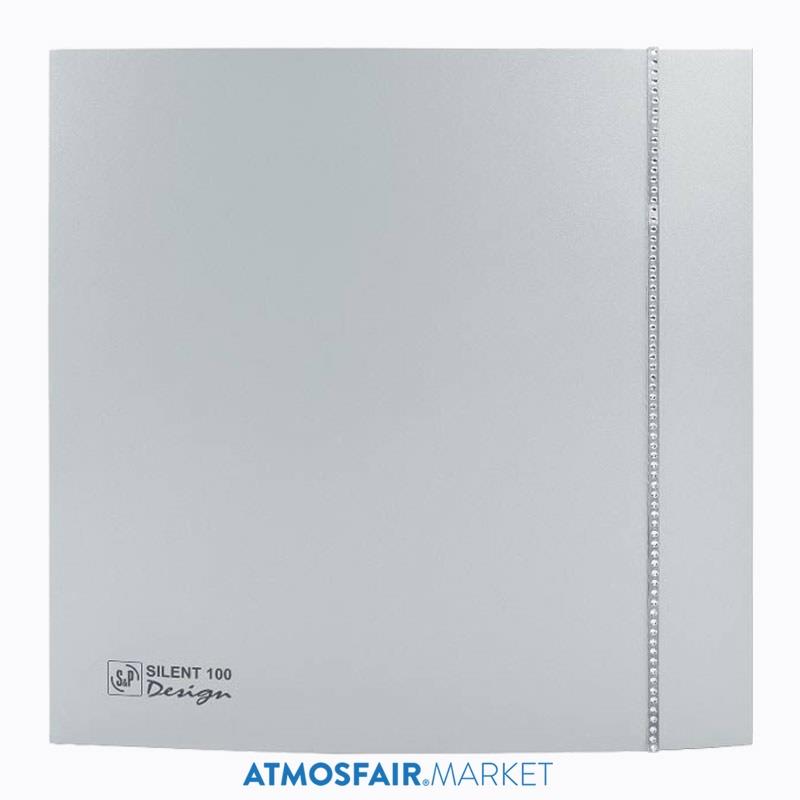 Soler Palau Design 100 Swarovski Gri Renkli Banyo Fanı Kapağı